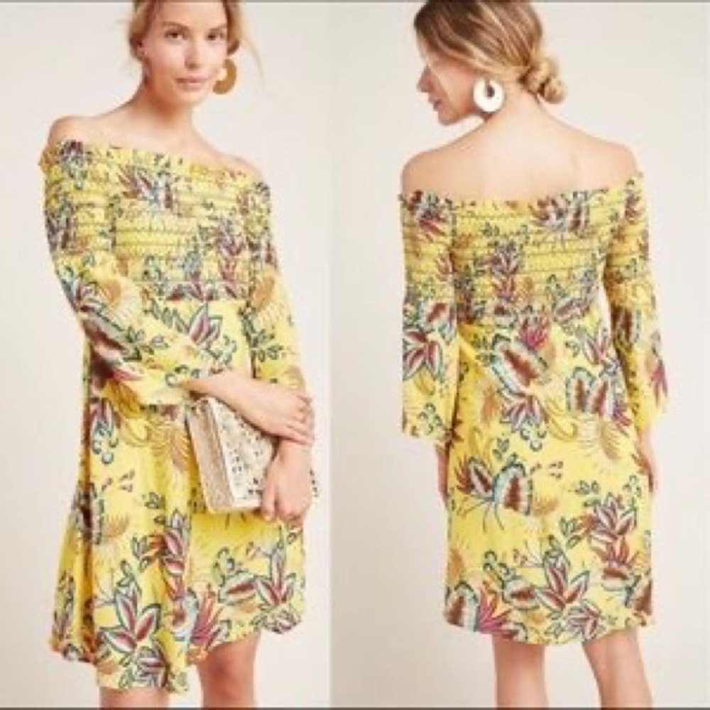 Farm Rio Bria Off Shoulder Dress